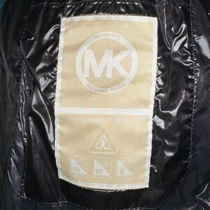Michael Kors Shiny Black Outerwear